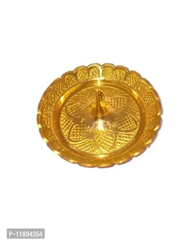 Raviour Lifestyle Medium Size Dhoop Batti Stand Diya for Home Office Temple Diya Dhoop Batti Stand for Diwali Navratri Puja-thumb0