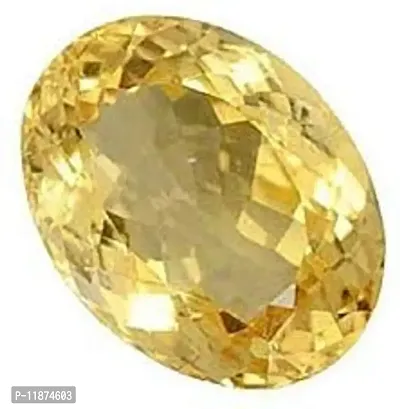 Raviour Lifestyle Citrine sunela 7.50 ratti Gemstone-thumb0