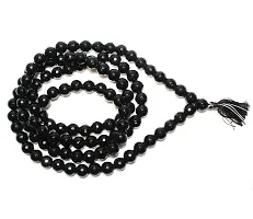 Raviour Lifestyle Agate Hakik Mala 108 Beads for Kali & Maha Bhairav Japa Mantras (Black) Hakkik Mala 100% Genuine for astorlogical purpose-thumb3