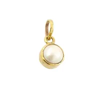 Raviour Lifestyle Pearl Moti 100% Natural Moti Pendant for Astrological Benefit and Fashion Wearing-thumb3