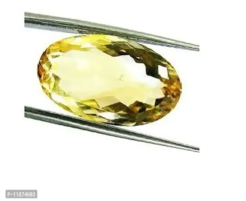 Raviour Lifestyle Citrine sunela 7.50 ratti Gemstone-thumb3