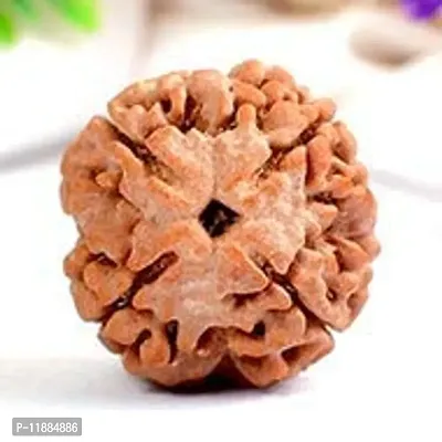 Raviour Lifestyle 4 Mukhi Original & Natural 4 Face Pure Siddha Nepali Rudraksha Bead-thumb3