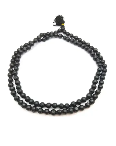 Kali Shani mala 108+1 beads/Natural Real Shani Mala for Shani DOSH and Protection from Evil For Men and Women