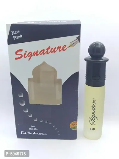 Signature Floral Roll on Attar,(Alcohol Free), 8 ml For Men