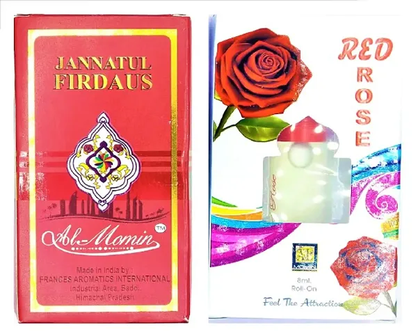 Red Rose Attar Roll On Combo Pack