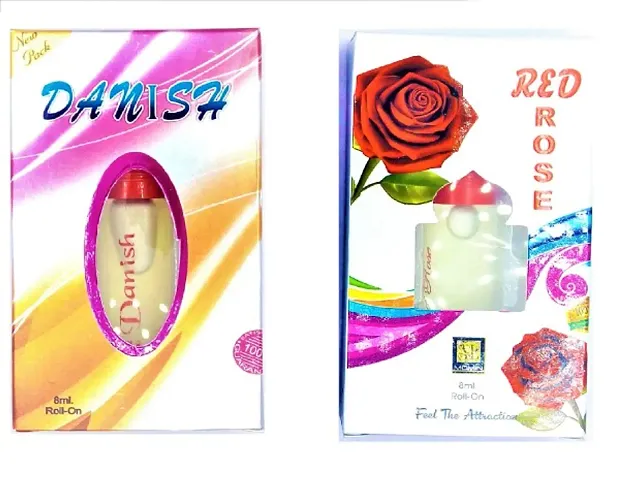 Red Rose Attar Roll On Combo Pack