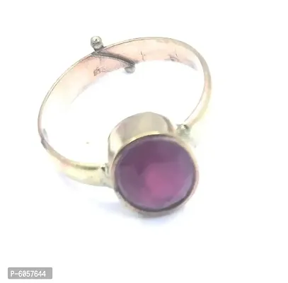 Ruby Manik Stone Panchdhatu Adjustable Ring for Men and Women