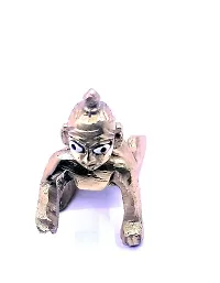 Laddu Gopal Murti Brass Idol Bal Gopal Bal Krishna Thakur Ji Janmashtmi Special For Home Puja-thumb3