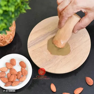 Chandan rubbing chakla Pata for preparing Sandal Wood Paste.