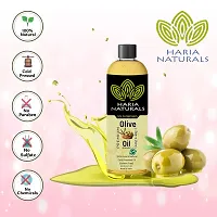 Cold Pressed Extra Light Olive Oil For Hair, Skin & Body- Hair Oil 100 Ml-thumb1