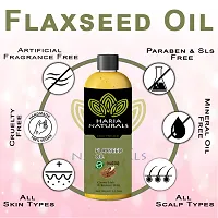 Cold Pressed Flax Seed Oil (Hair And Skin) 100 Ml-thumb2