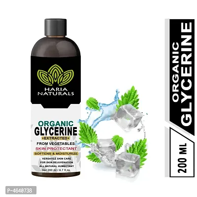 Organic Glycerine - For Softens & Moisturises, Multi-Purpose 200 Ml (Pack Of 1) 200Ml-thumb0