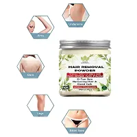 Haria Naturals Hair Removal Powder (Mogra Fragrance) For Underarms, Hand, Legs & Bikini Line Three in one Use For D-Tan Skin, Removing Hair, Remove Dead cell Men & Women 300 gms-thumb1