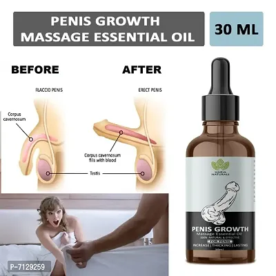 Haria Naturals 100% Naturals  Effective Penis Growth Massage Essential Oil Helps In Penis Enlargement  Improves Sexual Confidence 30ML-thumb0