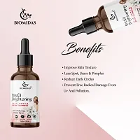 Biomidas Professional Bridal Brightening Face Serum Enriched With Natural Ingredients For Bright , Fair  Glowing Skin , All Skin Type 90ML-thumb2