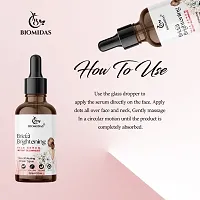 Biomidas Professional Bridal Brightening Face Serum Enriched With Natural Ingredients For Bright , Fair  Glowing Skin , All Skin Type 90ML-thumb3