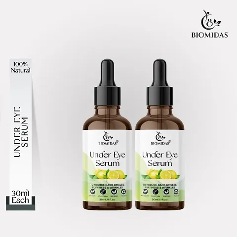 Biomidas 100% Effective Under Eye Serum-Reduces Dark Circles Puffiness Wrinkles, All Skin Type