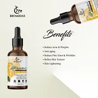 Biomidas Vitamin-C Professional Skin Clearing Face Serum-Anti-Aging, Brightens Skin Ton, Reduces Wrinkes, Fine Line  Repairs Sun Damage  30ML-thumb2