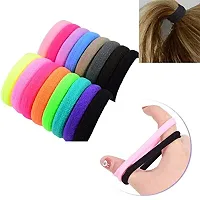 Looks Like fashionRubber Band Multi-Colour Pony Round Hair Band For Women and Girls (1 Box Have 30 Band) Rubber Band (Multicolor)-thumb2