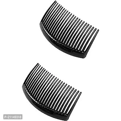 Stylish blackcolour side  hair clip hair clutcher for women and girls pack of 2-thumb0