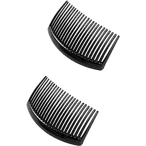 Stylish Hair Comb Slide Clip Hairpin Side Combs Pin For Women Set Of 2