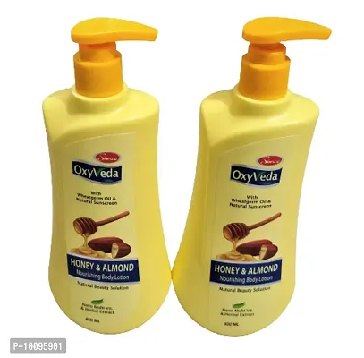 YT Honey  Almond Nourishing Body Lotion-400ml .Pack of 2pic combo 400ml Each. Best Body Lotion