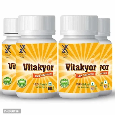 Xovak Pharmtech Vitakyor Daily Supplement Tablet- Pack of 4