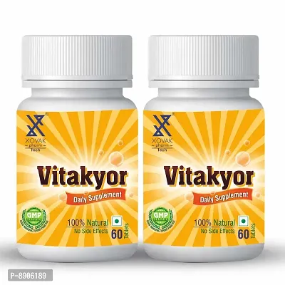 Xovak Pharmtech Vitakyor Daily Supplement Tablet- Pack of 2