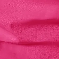 Reliable Pink Cotton Solid Short Length Kurta For Men-thumb3