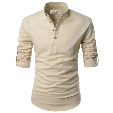 Reliable Solid Short Length Kurta For Men