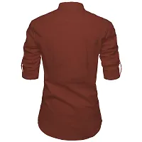 Reliable Cotton Solid Short Length Kurta For Men-thumb1