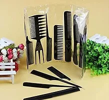 Set of 10pc Professional Hair Cutting  Styling Comb Kit-thumb3