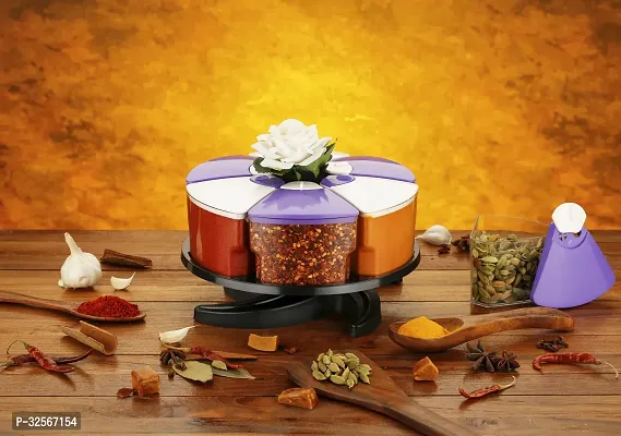 Spice Set Plastic 6 Piece