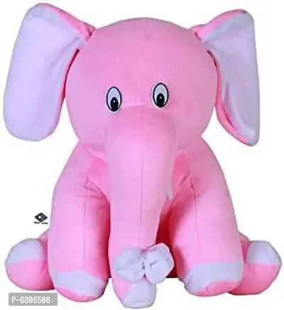 Premium Soft Cute Sitting Elephant-thumb0