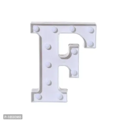 Luxaar Letter Sign Light For Luxury Style Decorative Birthday Wedding Party Home Decor Light Up (F)-thumb2