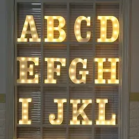 Luxaar Letter Sign Light For Luxury Style Decorative Birthday Wedding Party Home Decor Light Up (Q)-thumb3