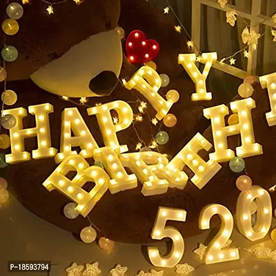 Luxaar Letter Sign Light For Luxury Style Decorative Birthday Wedding Party Home Decor Light Up (7)-thumb5