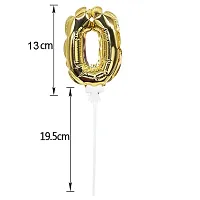 Luxaar Self Inflating Gold Number Foil Balloon for Cake Topper Cake Table Decoration (5)-thumb2