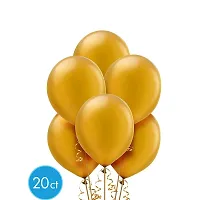 Luxaar Champagne Bottle Latex Balloon, 70 Balloon, Gold-thumb4