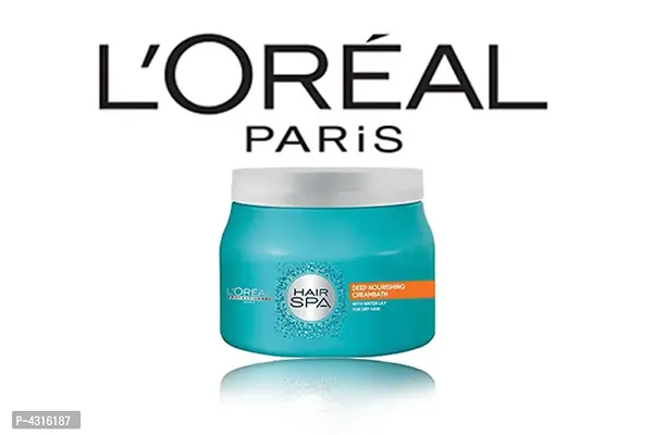 L'Oreal Paris Hair Spa Deep Creambath  L'Oreal Professional X-Tenso Care Straight Masque Combo-thumb2