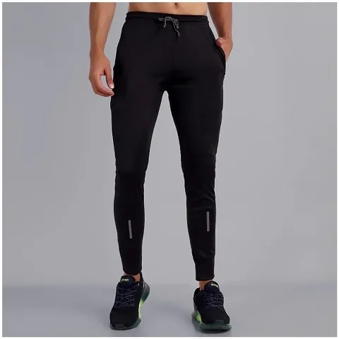 Classic Blend Solid Track Pants for Men