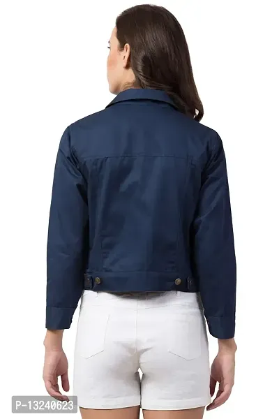 FurryFlair Women's Self-Design Regular Jacket-thumb2