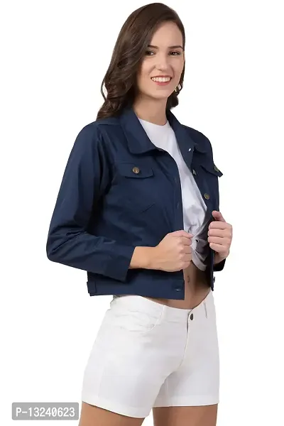 FurryFlair Women's Self-Design Regular Jacket-thumb4