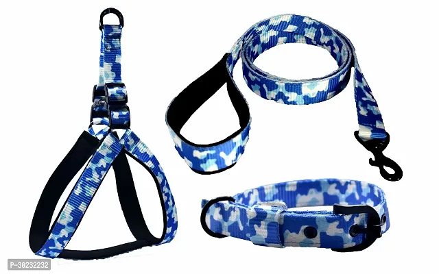 Dog Harness Combo NoPull and Soft Padded Chest Size Adjustable Dog Harness And Leash