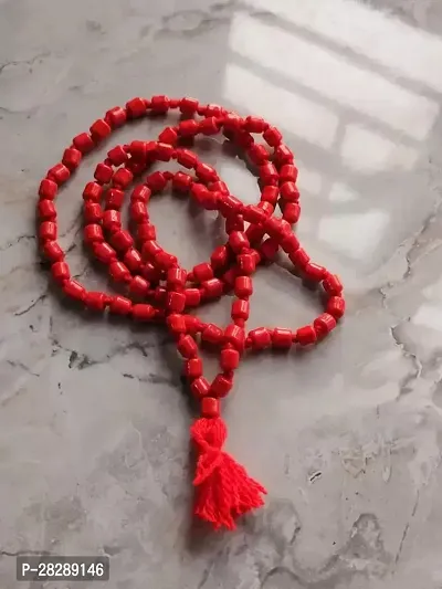 Natural Tourmaline Stone Rosary Mala for Pooja-thumb0