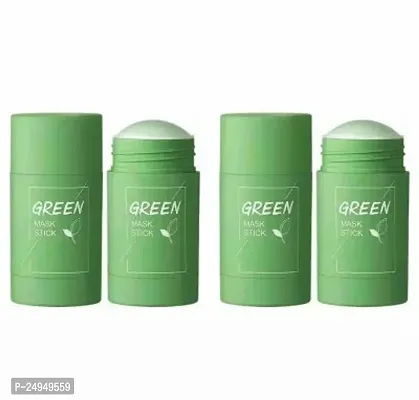 Hitan Green Tea Face Mask Stick Pack Of 2 Each 40 Gm-thumb0