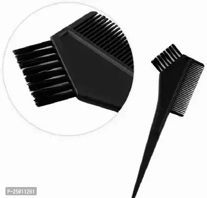 Natural Hair Dye Brush 2 In 1 (Comb And Brush) Black Colour For Men And Women