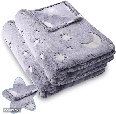 Super Soft and Cozy Cute Baby Blanket with Glow in Dark Kids Blanket for Boys  Girls-thumb4