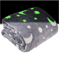 Super Soft and Cozy Cute Baby Blanket with Glow in Dark Kids Blanket for Boys  Girls-thumb1
