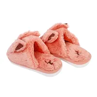 Mocy Cat Ear Design Slippers For Baby Kids-Peach-thumb4